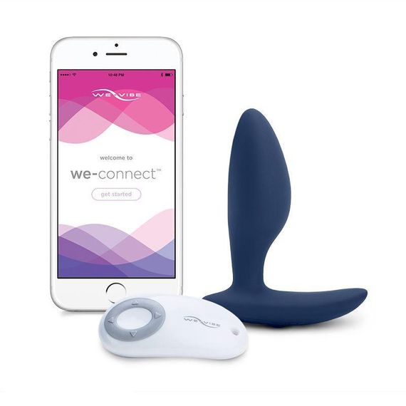 Анальна смарт-вібропробка We-Vibe Ditto Moonlight Blue з пультом ДК Sex Aura