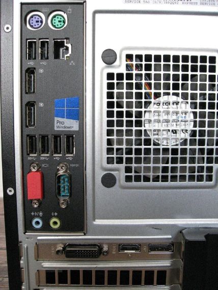 Ігровий ПК Dell Optiplex 9020 Tower / Intel Core i5-4570 (4 ядра по 3.2 - 3.6 GHz) / 16 GB DDR3 / 500 GB SSD / nVidia GeForce GTX 1050 Ti, 4 Гб GDDR5 128-bit / DVD-ROM / Win 10 Pro + Кабель живлення б/в | Зображення 6