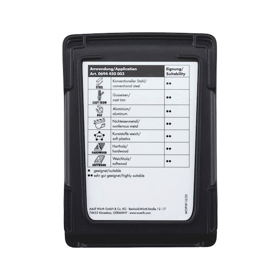 Набір ступінчастих свердел HSS SMARTSTEP (D4-30MM), 3 шт., ZEBRA | Зображення 4