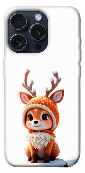 Чохол з картинкою New Year's animals 5 для Apple iPhone 15 Pro (6.1")