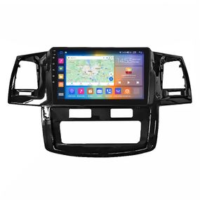 Штатна магнітола 9" Lesko для Toyota Hilux VII Рестайлинг 2011-2015 4/64Gb CarPlay 4G Wi-Fi GPS Prime Тойота