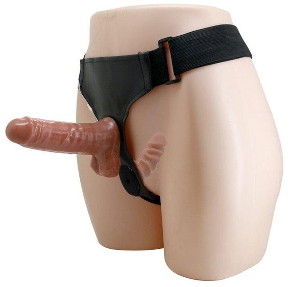 Страпон с вибрацией Ultra Passionate Harness Dual Penis 6,2'', BW-022066Z sexstyle | Зображення 5