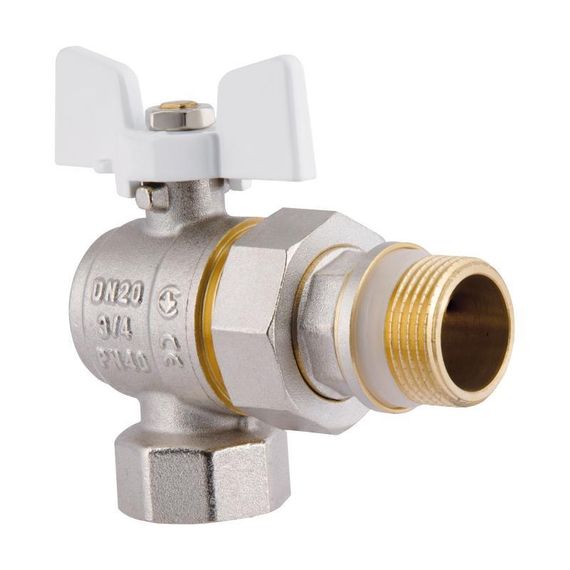 Кран Американка Thermo Alliance Standart з антипротічкою кутовий 3/4 PN40 конус SD901NW20PN40 | Зображення 2