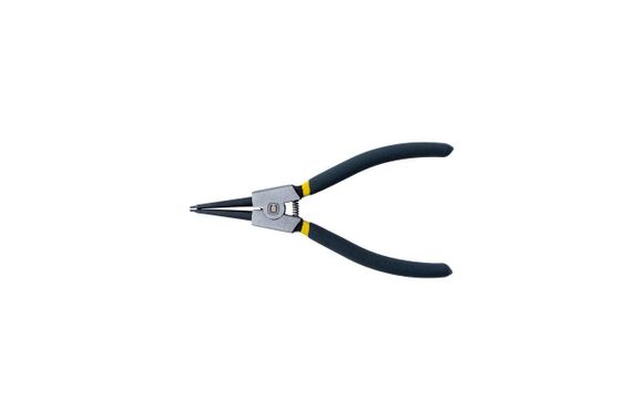 Съемники стопорных колец прямые на разжатие (обрезиненные) 175мм СИЛА