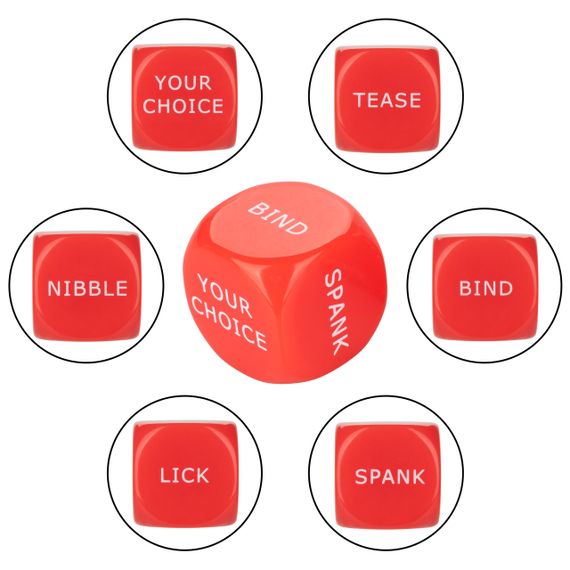 Секс кубики California Exotic, 3 кубики | Зображення 5