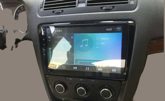Автомагнитола штатная Skoda Octavia 2014 10" Android 10.1 4/32 черный (Skoda Octavia 2014_9600)