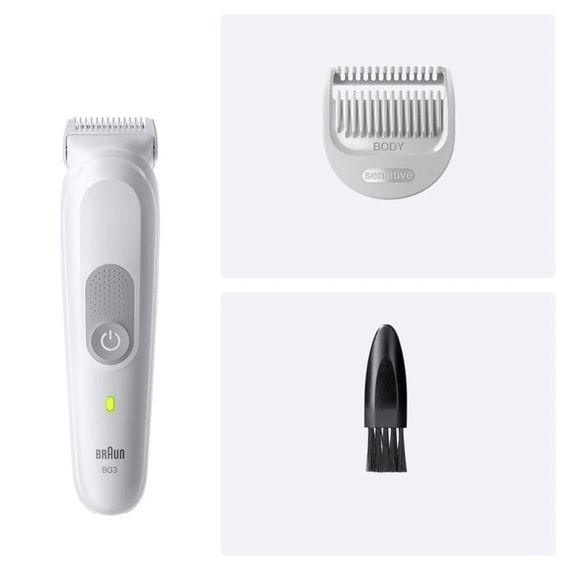 Тример універсальний Braun Body Groomer Series 3 BG3500 4 Вт білий | Зображення 6
