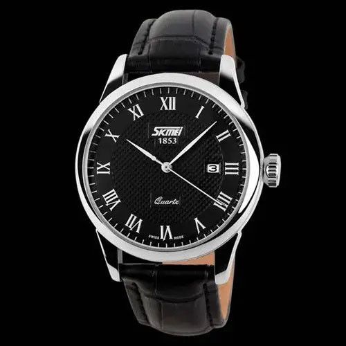 Наручные мужски часы SKMEI, Стильные статусные мужские наручные часы стрелочные Крутые мужские GM-44 | Зображення 3