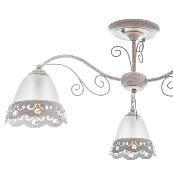 Люстра потолочная классическая E14 40W WH (BKL-594C/3) | Зображення 1