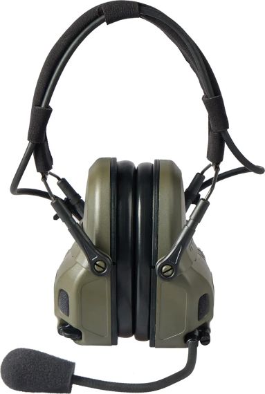 Активні навушники Ops-Core AMP Communication Headset-Connectorized. NFMI. Верхній тримач. Ranger Green | Зображення 2