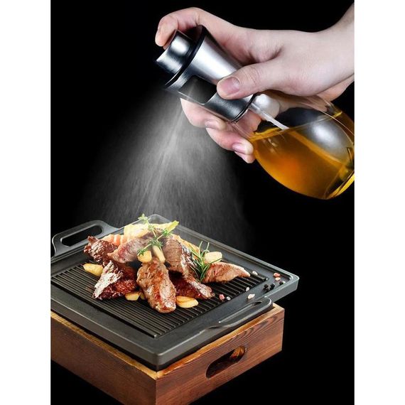 Розпилювач дозатор для олії та оцту Benson Big 200 мл, диспенсер для оцту, розприскувач для олії | Зображення 5