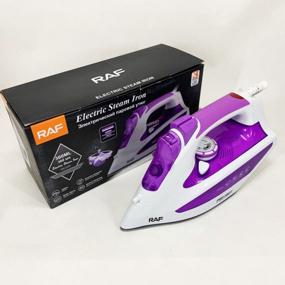 Праска з керамічною підошвою RAF R.1233 потужність 2200Вт 320 мл purple | Зображення 7