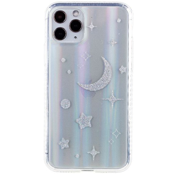 TPU+Glass чохол Aurora Space для Apple iPhone 11 Pro Max (6.5") Місяць