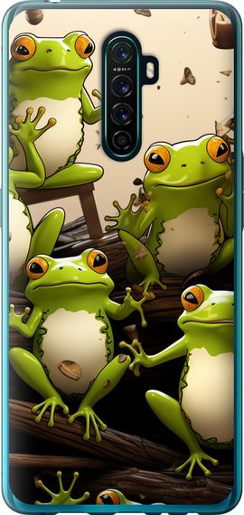 Чехол на Oppo Reno Ace Жабки "5656u-1964-17620"