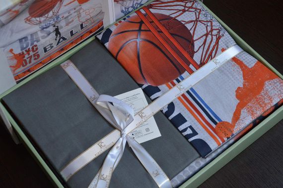Постільна білизна  First Choice Exclusive Digital Ranforce 160 х 220 см Basketball | Зображення 1