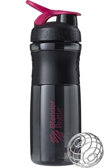Спортивний шейкер (пляшка) BlenderBottle SportMixer Flip 28oz/820ml Black/Pink