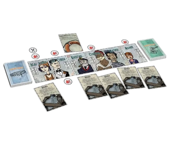 Настольная игра За бортом: полное издание (Lifeboat) | Зображення 4