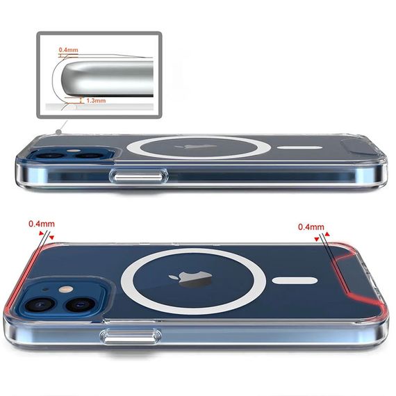 Чохол TPU Space Case with MagSafe для Apple iPhone 11 (6.1") | Зображення 2