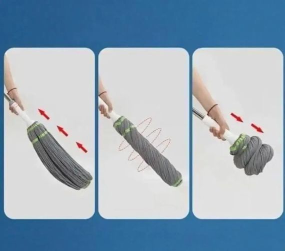 Швабра для сухой и влажной уборки самоотжимающаяся (SHV-222) | Зображення 4