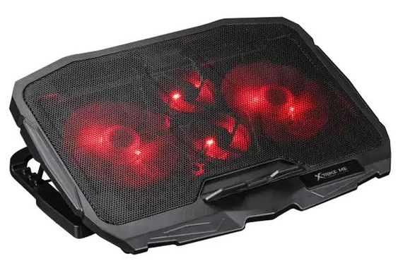 Підставка охолоджувальна для ноутбука XTRIKE ME FN-802 для геймерів ігрова Чорна