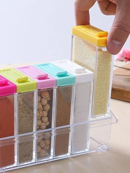 Органайзер для спецій Supretto на 6 осередків | Зображення 1