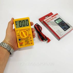 Тестер цифровой для электриков HAOYUE Мультиметр цифровой универсальный тестер JC-21