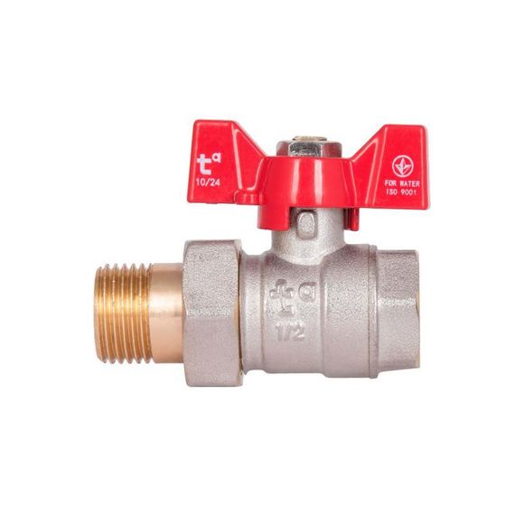 Кран кульовий "Американка" Thermo Alliance Standart прямий 1/2" ВН SD220W15 | Зображення 3