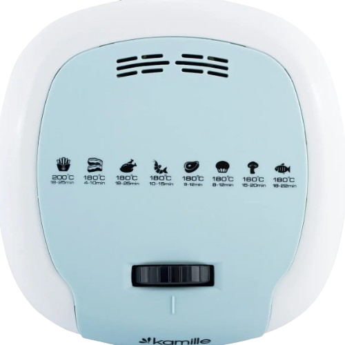 Фритюрниця електрична 1,5л 1000W 6814 KAMILLE | Зображення 6