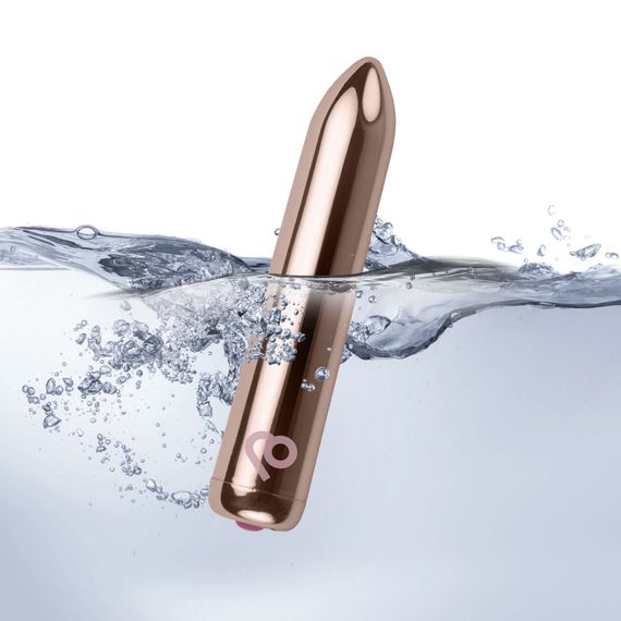 Віброкуля Rocks Off Bullet Golden Rose 16 Settings | Зображення 7