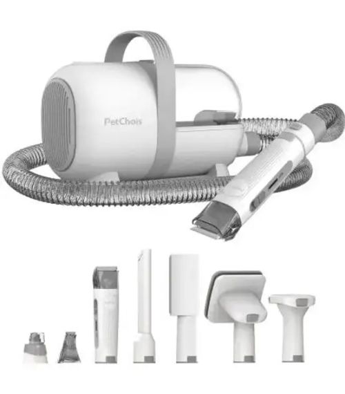 Набор для ухода и груминга с пылесосом PetChois GV1 | Зображення 1