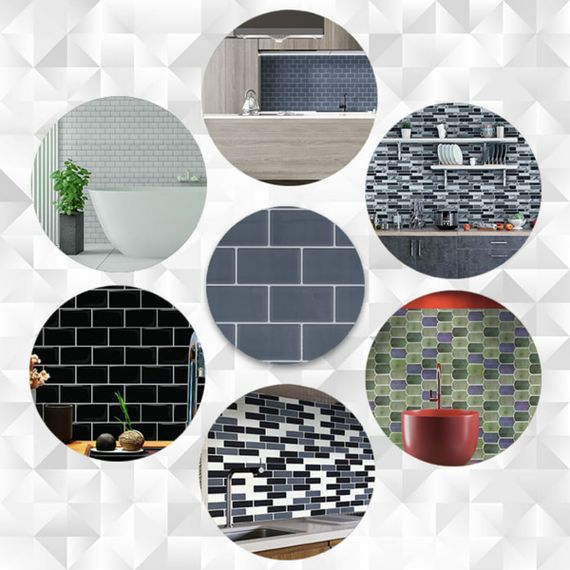 Самоклеюча поліуретанова плитка сіра цегла 305х305х1мм SW-00001153 | Зображення 6