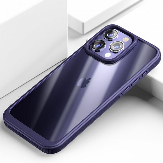 Чехол TPU+PC Pulse для Apple iPhone 14 Pro Max (6.7") Purple | Зображення 1