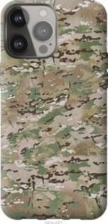 Чехол на iPhone 13 Pro Max Камуфляж v5 из пластика FCh_013862