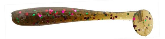 Виброхвосты съедобные искусственные LJ Лаки Джон Pro Series BABY ROCKFISH 2,4in (06.10)/S21 10 шт в упаковке. | Зображення 1