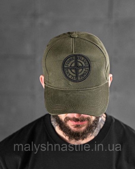 Бейсболка Stone oliva 4 ДЛ6596 | Зображення 1