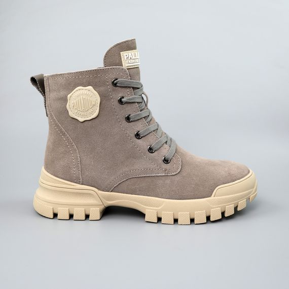 Черевики жіночі замшеві 589706 Бежеві 36 37 38 39 40