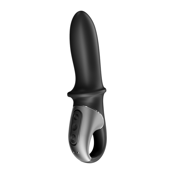 Анальний смарт вібратор з підігрівом Hot Passion колір: чорний Satisfyer (Німеччина) Sex Aura
