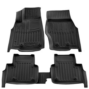 Резиновые Коврики Stingray 3D (7 мест, комплект 5 шт.) для Jeep Grand Cherokee WL 2021- гг