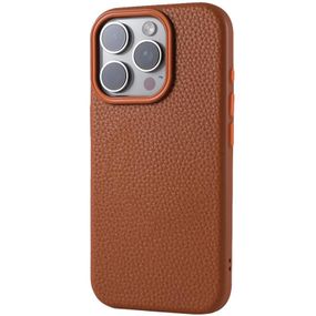 Чохол Syndee with MagSafe для Apple iPhone 13 Pro Max (6.7") Golden Brown