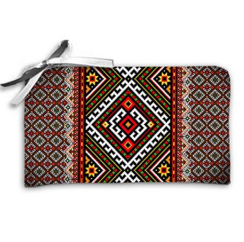 Косметичка жіноча Орнамент Український 20х12 см (K_KU012)