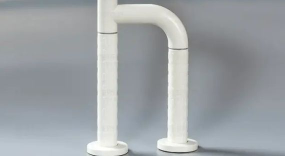 Поручень г-подібний SanStore Ø32 білий HS-028A | Зображення 1