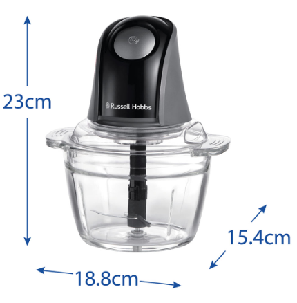Подрібнювач Russell Hobbs 27131-56 Matte Charcoal Mini Chopper | Зображення 6