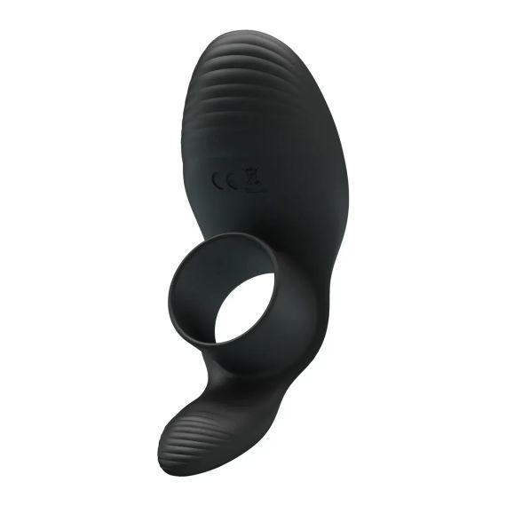 Вибро-кольцо Pretty Love - Vibration Penis Sleeve Black 7 vibration functions, BI-210198 sexstyle | Зображення 5