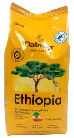 Кофе в зернах Dallmayr Ethiopia 750гр Германия 100% Арабика Далмаер Эфиопия
