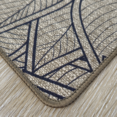 Килимок універсальний для підлоги льон Флора 60*90см Дариана | Зображення 4