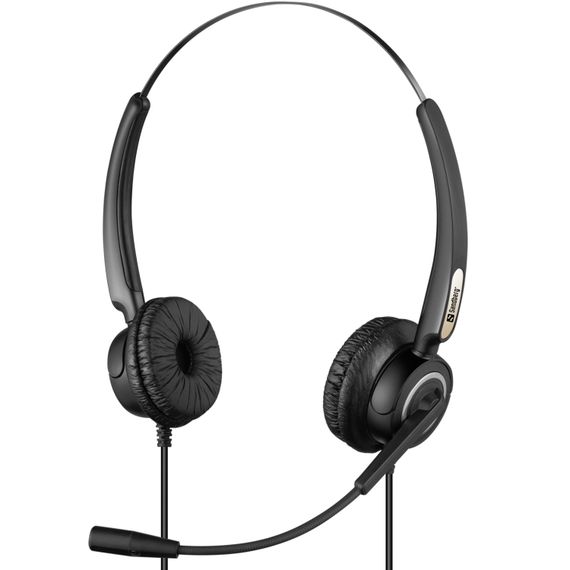 Гарнітура Sandberg Office Headset Pro Stereo ,USB, Black | Зображення 1