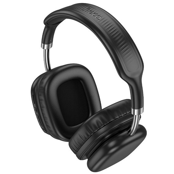 Накладні бездротові навушники Hoco W52 Wonderful Black | Зображення 1