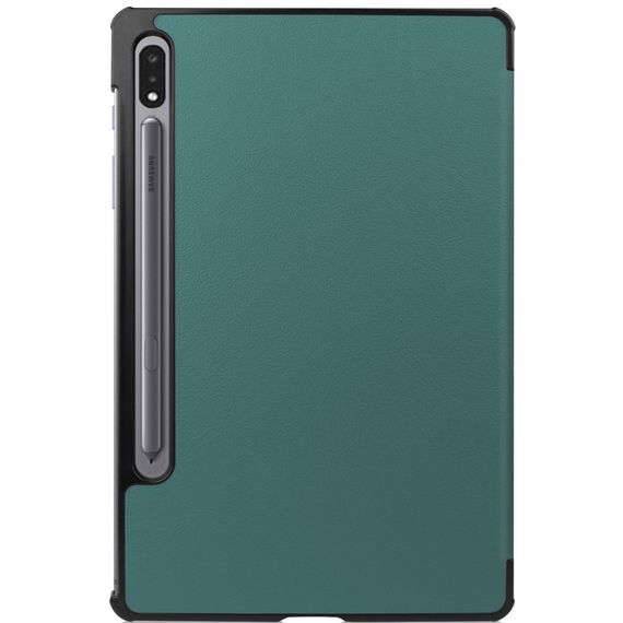 Чохол до планшета BeCover Smart Case Samsung Tab S9 Plus (SM-X810/SM-X816)/S9 FE Plus (SM-X610/SM-X616) 12.4" Dark Green (710323) | Зображення 2