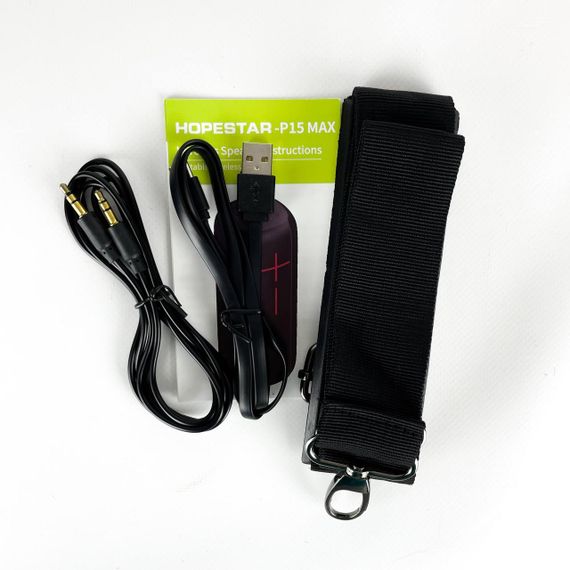 Колонка Bluetooth HOPESTAR P15 MAX (Цвет : Камуфляж / Красный / Серый / Синий / Чёрный) | Зображення 4