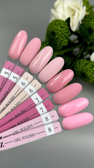 Гель-лак Crooz 05 (приглушено-рожевий) 8мл | Зображення 5